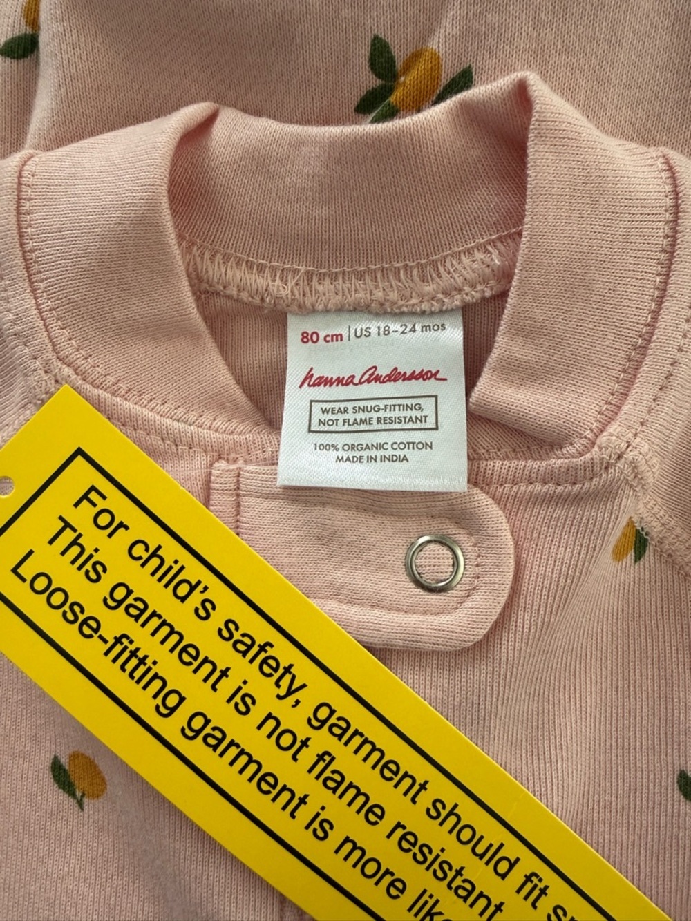 Hanna Anderson HannaJams Sleeper NWT Size 18-24 Months - Picture 2 of 2